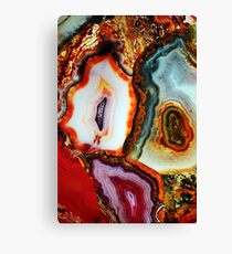 Agate, the Dreams of Earth Canvas Print