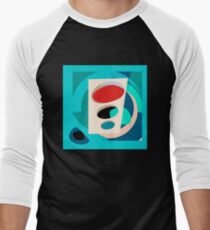 Atomic Traffic Light Men's Baseball ¾ T-Shirt