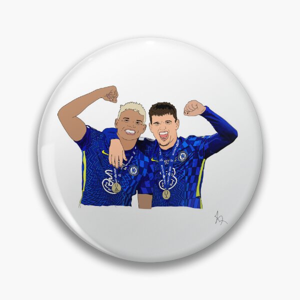 Item preview, Thiago Silva & Mason Mount - Blues designed and sold by Beautifutebol.