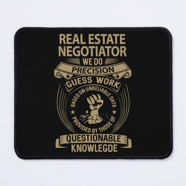 Item preview, Real Estate Negotiator T Shirt - We Do Precision Job Gift Item Tee designed and sold by smueller39.