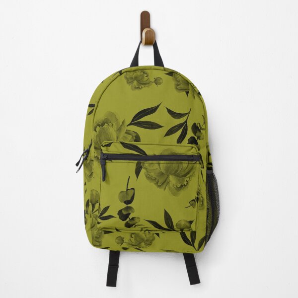 Item preview, Floral Print Black & Yellow designed and sold by RLWphoto.