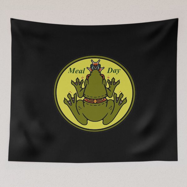 Item preview, Happy Froggy, toad meal day designed and sold by Gazo freeze  ★★★★★.