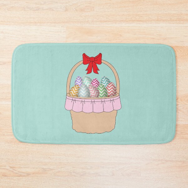 Item preview, Cute Easter Basket & Pastel Easter Eggs designed and sold by idovedesign.