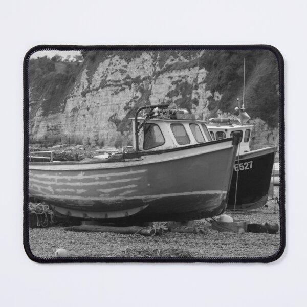 Item preview, Black And White Fishing Boats designed and sold by MakeAMomentGift.