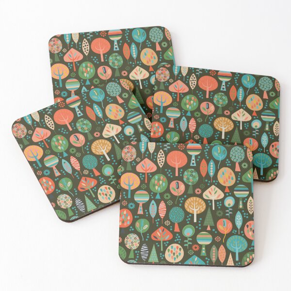 Item preview, Luonto, Mid Century Modern Jungle of Delight designed and sold by BesanoStyle.