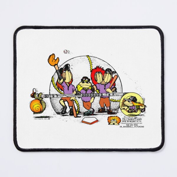 Item preview, Baseball Team Practice - Clamkin Family  Cartoon designed and sold by Bruce Ingrassia.
