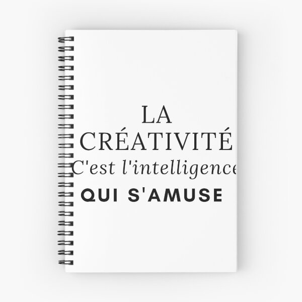Aperçu de l'œuvre La créativité c'est l'intelligence qui s'amuse créée et vendue par JAG2B.