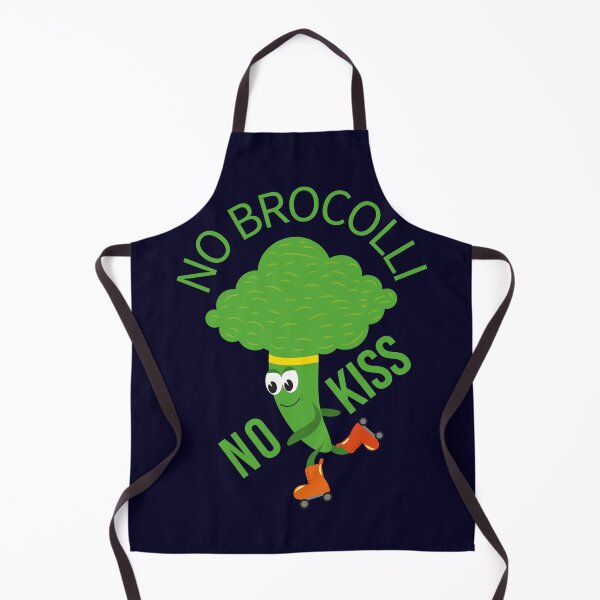 Item preview, Funny Vegan Slogan - No Broccoli No Kiss  designed and sold by ramazis.