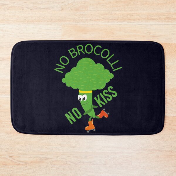 Item preview, Funny Vegan Slogan - No Broccoli No Kiss  designed and sold by ramazis.