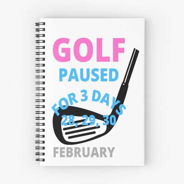 Item preview, Golf paused for three days designed and sold by Hammy97.