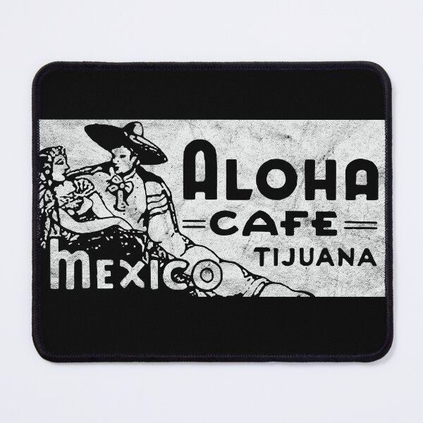 Item preview, Tiki Bar / Aloha Cafe Tijuana Mexico / White Print designed and sold by Roger-C.