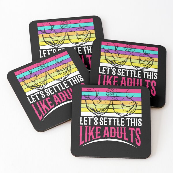 Item preview, Let's Settle This Like Adults Arm designed and sold by MooonTees.