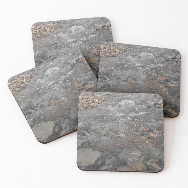 Item preview, Running Water Flowing Over Beach Pebbles designed and sold by MakeAMomentGift.