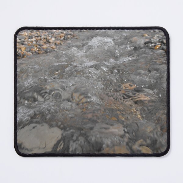 Item preview, Running Water Flowing Over Beach Pebbles designed and sold by MakeAMomentGift.