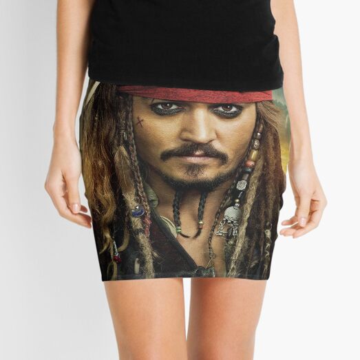 Jack Sparrow Mini Skirt