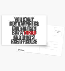 Happiness is Turbo Postcards