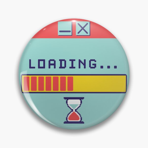 Item preview, Retro 8-bit Loading computer popup designed and sold by Code  Monkeys.