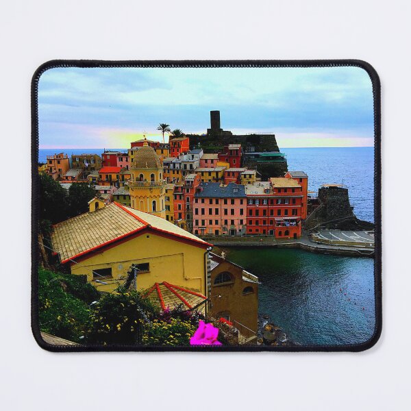 Item preview, Small Colourful Italian Coastal Town 2 designed and sold by exploramum.