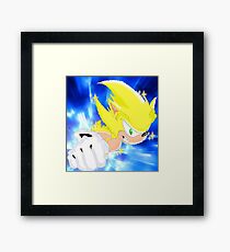 Super Sonic Framed Print