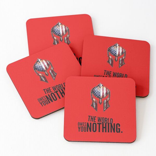 Item preview, The World Owes you Nothing Spartan designed and sold by ffpassion.