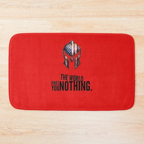 Item preview, The World Owes you Nothing Spartan designed and sold by ffpassion.