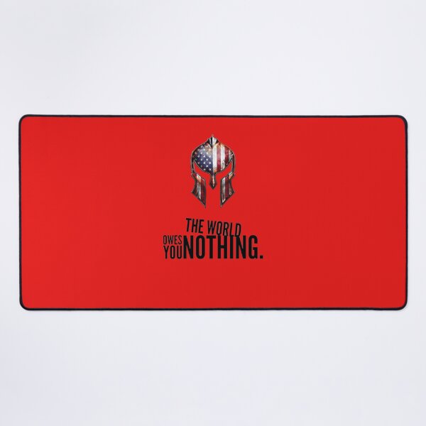 Item preview, The World Owes you Nothing Spartan designed and sold by ffpassion.