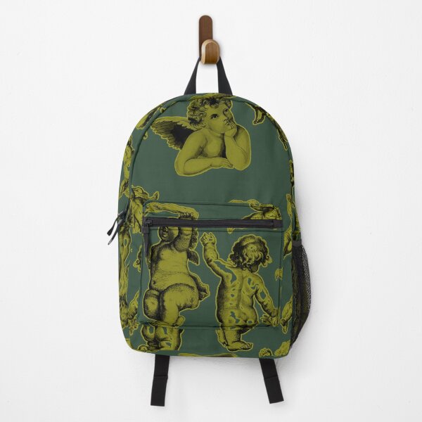 Item preview, Cherub Art Print Green & Yellow designed and sold by RLWphoto.