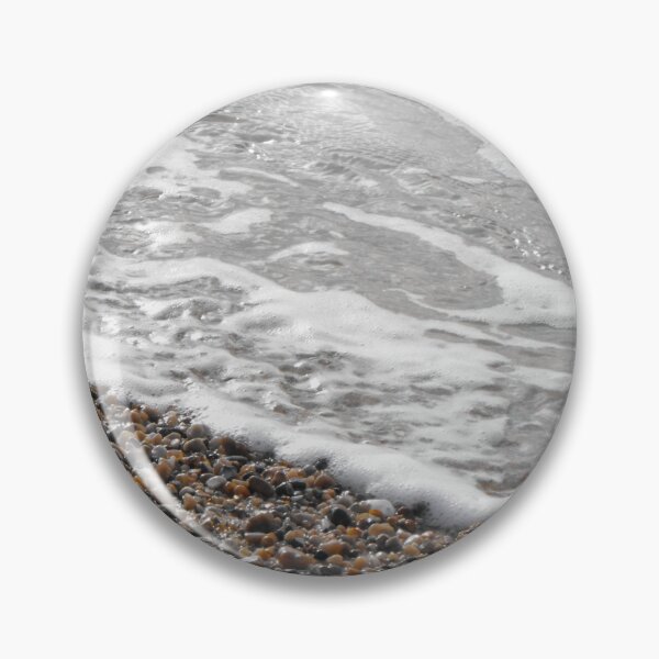 Item preview, Seafoam Lapping On A Stony Beach designed and sold by MakeAMomentGift.
