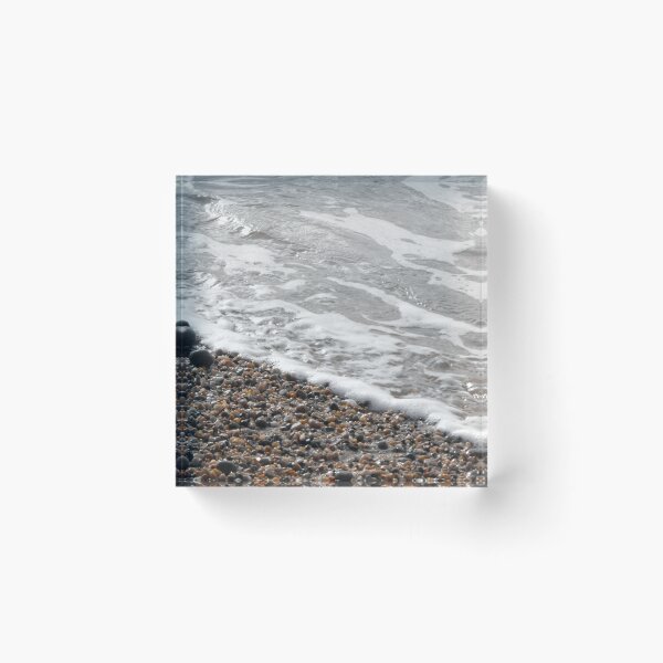 Item preview, Seafoam Lapping On A Stony Beach designed and sold by MakeAMomentGift.