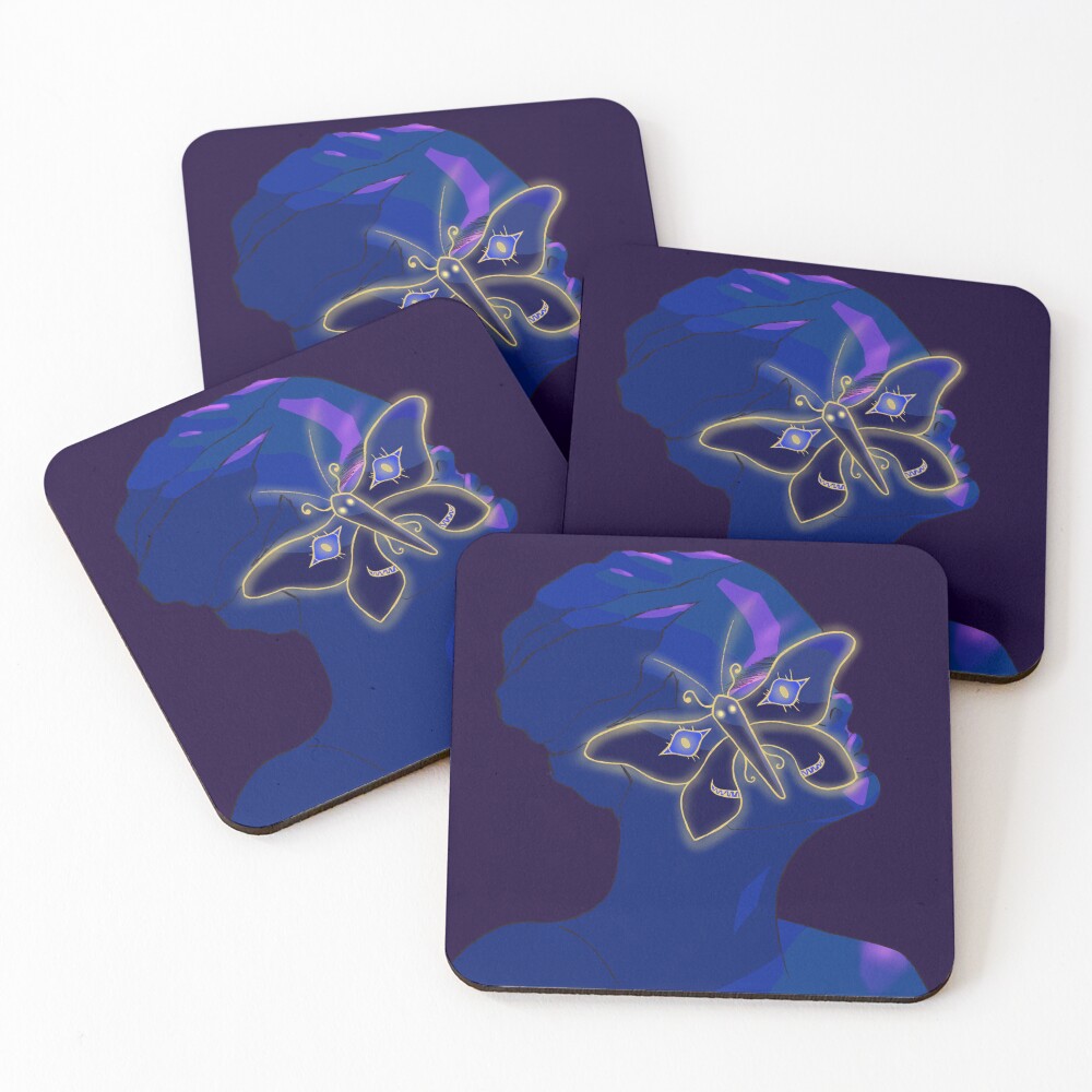 Item preview, Coasters (Set of 4) designed and sold by Rae-Nex.