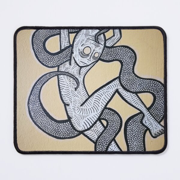 Item preview, Graffiti of the shapes of man and snake  designed and sold by PicHuang.