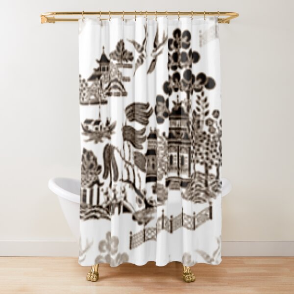 Item preview, sepia willow pagoda designed and sold by nigejohn.