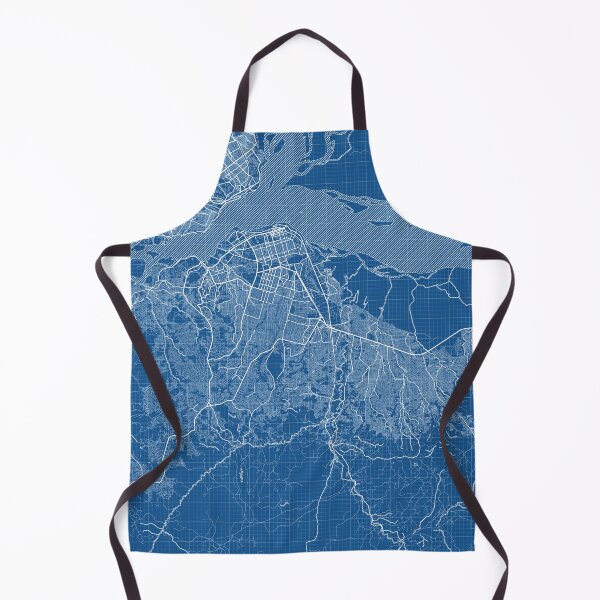 Item preview, Kinshasa City Map of Democratic Republic of the Congo - Blueprint designed and sold by deMAP.