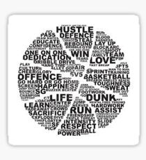 Basketball Sticker
