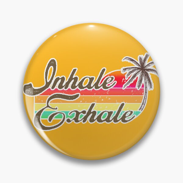 Item preview, INHALE EXHALE - Feel the Aloha Spirit - breathe - radiate Positive vibes - RELAX meditate - NAMASTE  designed and sold by originalsusie.