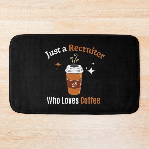 Item preview, Recruiter Just Loves Coffee Quote Design Espresso designed and sold by Africrafts.