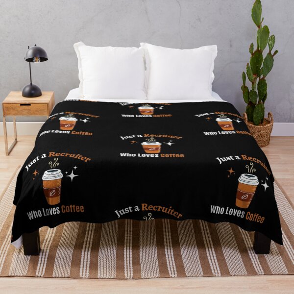 Item preview, Recruiter Just Loves Coffee Quote Design Espresso designed and sold by Africrafts.