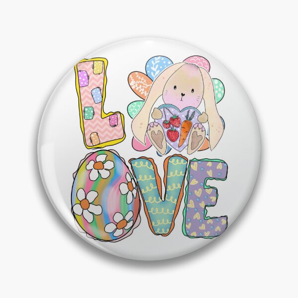 Item preview, Easter Love Bunny Eggs designed and sold by dalypdesign.