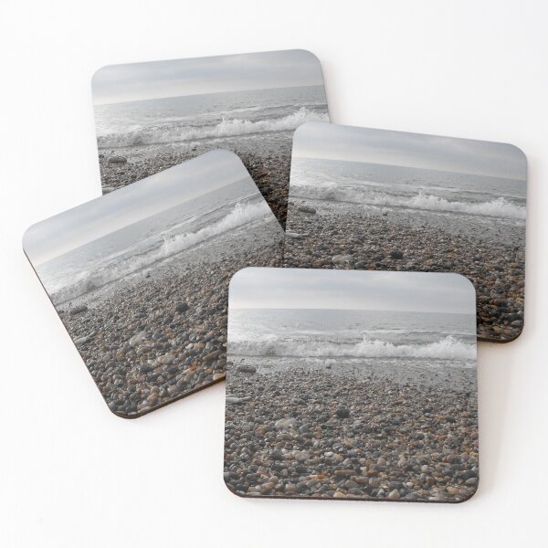 Item preview, Crashing Waves On A Stony Beach designed and sold by MakeAMomentGift.