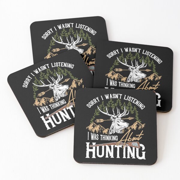 Item preview, Sorry I Wasnt Listening I Was Thinking About Hunting designed and sold by RachaelEliezer.