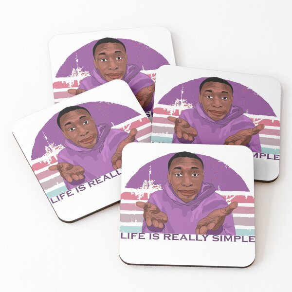 Item preview, life is simple, Learn From Khaby, funny designed and sold by xteamdesign.