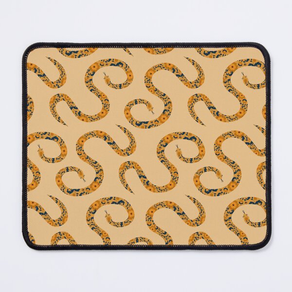 Item preview, Snakes with floral ornament designed and sold by Frauhellen.