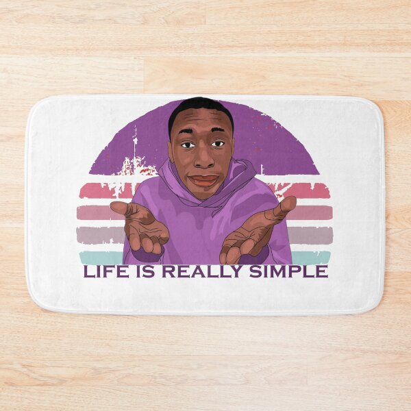 Item preview, life is simple, Learn From Khaby, funny designed and sold by xteamdesign.