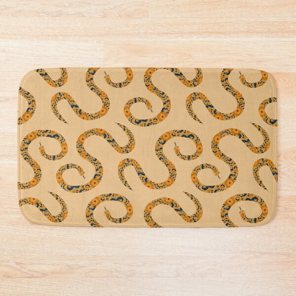 Item preview, Snakes with floral ornament designed and sold by Frauhellen.