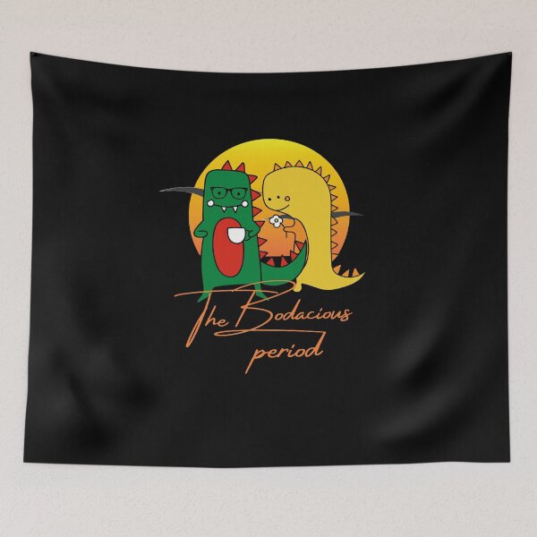 Item preview, Funny Dinosaurs-The Bodacious Period designed and sold by behappysiempre.