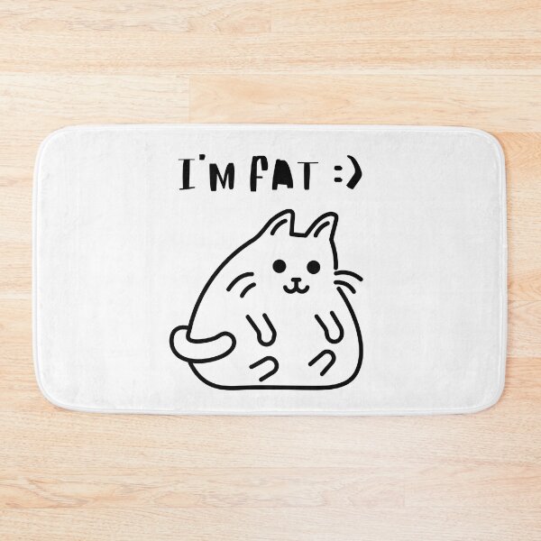 Item preview, Cute Fat Cat | I'm Fat | I'm Fat Cat designed and sold by aRTppareal.
