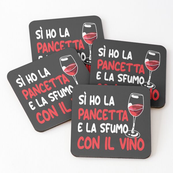 Item preview, Sì ho la Pancetta e la sfumo con il Vino Cucina Divertente designed and sold by grinta2021.