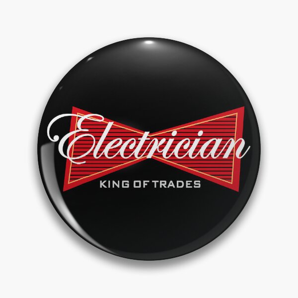 Item preview, Electrician King of Trades designed and sold by SageTobias.