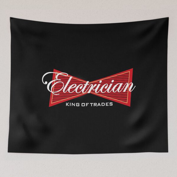 Item preview, Electrician King of Trades designed and sold by SageTobias.