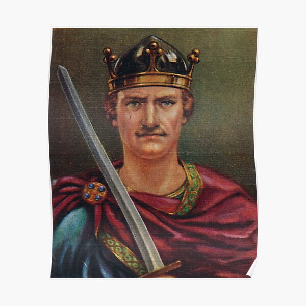 #1 William The Conqueror Nice Captain Portraits of Kings of England Poster Fabric Prints A3 Size Wall Art Home Decor